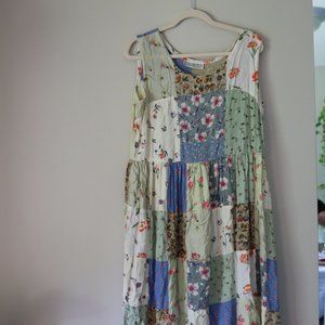 Maxi Patch Dress